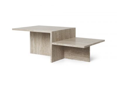 Distinct Coffee Table - Travertine table basse Ferm Living